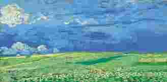 Wheatfield under Thunderclouds, 1890, Vincent Van Gogh